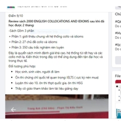 2000 English Collocation and Idioms - Sách Tiếng Anh cô Trang Anh - MB 150k