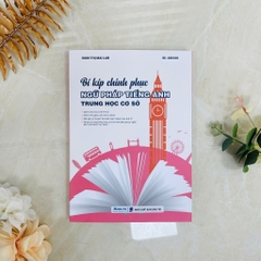 Bí kíp chinh phục ngữ pháp Tiếng Anh Trung học cơ sở - MB 200k