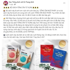 Tổng ôn từ vựng tiếng anh cô Trang Anh (Combo Tập 1+2) 300k - MB