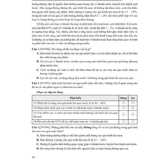 TSA - Sinh - Tổng Ôn phần Tư Duy Khoa Học/Giải Quyết Vấn Đề Môn Sinh Học - Moonbook 250k