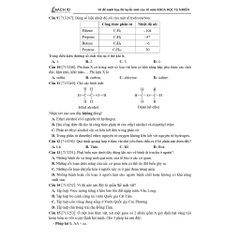 45 Đề minh họa thi vào 10 môn Khoa học tự nhiên - 200k - MB