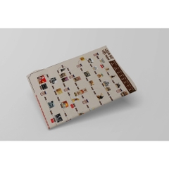 Sơ đồ lược sử Việt Nam qua tranh - khổ to 60 x 80cm 79k