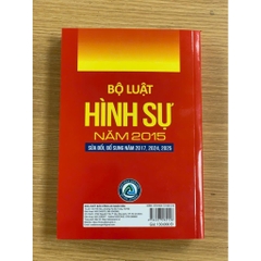 Bộ luật Hình sự 2015  (sửa đổi, bổ sung năm 2017, 2024, 2025) 130k - NXB Công an nhân dân - Dân Hiền