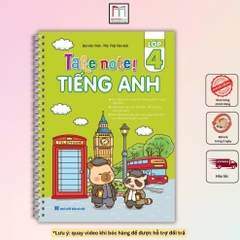 TAKE NOTE ! Tiếng anh 3 (bản lò xo) - M 59k