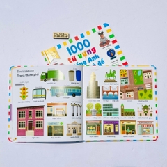 1000 từ vựng tiếng Anh theo chủ đề - cho bé 3 đến 6 tuổi học tiếng Anh dễ dàng 120k - Tân Việt