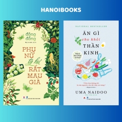 Combo 2c: Phụ nữ tỳ hư rất mau già + Ăn gì cho khỏi thần kinh - Huy Hoàng - 400k