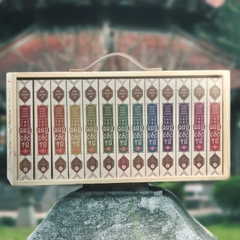 Boxset Đặc Biệt Thế Cục Quỷ Cốc Tử - Trọn bộ 13 Tập - Hộp gỗ, nắp trượt quai da - Huy Hoàng Books 3Tr868k