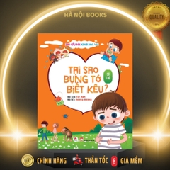 300 Câu Hỏi Khoa Học Vui Cơ Thể: Tại Sao Bụng Tớ Biết Kêu? - Huy Hoàng Books 48k