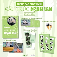 GẤU TRÚC MANH LAN - Manh Lan Truyện - NXB Dân Trí - Amak