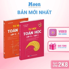 combo tự học toán 11 Moonbook