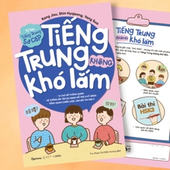 Tiếng Trung Không Khó Lắm - Tự Học Tiếng Trung Sơ Cấp - AlphaBooks 179k