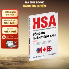 ôn thi đánh giá năng lực Hà Nội - HSA - Anh  - MB 250k