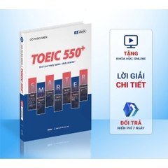 Toeic 550+ ôn toeic (2 kỹ năng reading & listening) -  MB 200k