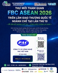 Thư Mời Tham Quan Gian Hàng PAC Việt Nam Tại Triển Lãm FBC ASEAN 2026