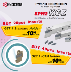 Dao cắt rãnh và cắt đứt KGZ - mới của Kyocera