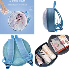 Balo mẫu giáo nhựa Elsa tròn VQ1252