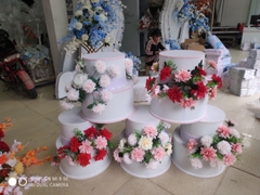 Bánh kem 2 tầng Alu không hoa