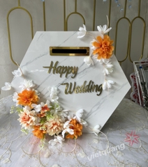 Thùng phong bì lục lăng hoa cam