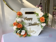 Thùng phong bì lục lăng hoa cam