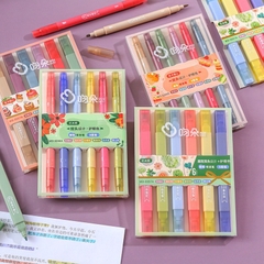 Bút nhớ dòng vuông VQ1088 (6 màu/1 vỉ)