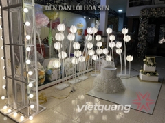 Đèn dẫn lối hoa sen (5 bông)