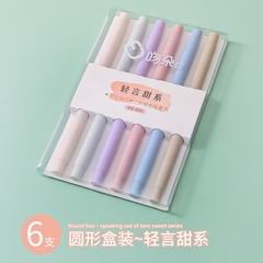 Bút nhớ dòng tròn VQ1035 (6 màu/1 vỉ)