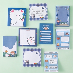 Giấy note xanh dài VQ1044 (80 tờ)
