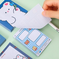 Giấy note xanh dài VQ1044 (80 tờ)