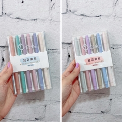 Bút nhớ dòng tròn VQ1035 (6 màu/1 vỉ)