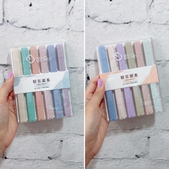 Bút nhớ dòng vuông VQ1034 (6 màu/1 vỉ))
