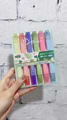 Bút nhớ dòng vuông VQ1088 (6 màu/1 vỉ)