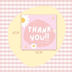 Card Thank You vuông VQ1303