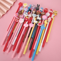 Set 20 bút bi cute kèm túi zip VQ1196