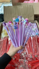 Set 20 bút bi cute kèm túi zip VQ1196