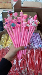 Set 20 bút bi cute kèm túi zip VQ1196