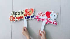 Bộ hashtag cầm tay đám cưới 11 chiếc