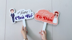 Bộ hashtag cầm tay đám cưới 11 chiếc