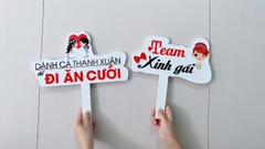 Bộ hashtag cầm tay đám cưới 11 chiếc