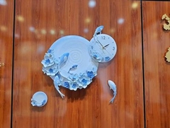 Đồng Hồ Phù Điêu Nghệ Thuật TBC049