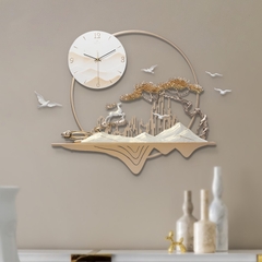 Đồng Hồ Phù Điêu TBC004
