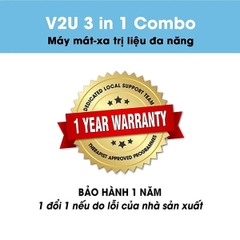 Máy Massage Điện Trị Liệu Đa Năng V2U 3IN1 Combo