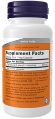NOW FOODS L-CARNOSINE 500mg / VIÊN UỐNG HỖ TRỢ SỨC KHỎE CƠ BẮP, CẢI THIỆN CHỨC NĂNG NÃO BỘ ( THUẦN CHAY)