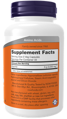 NOW FOODS GLYCINE 1000MG / VIÊN UỐNG CẢI THIỆN GIẤC NGỦ, HỖ TRỢ SỨC KHỎE TOÀN DIỆN ( THUẦN CHAY)