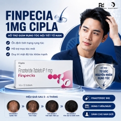 Finpecia Tablets IP 1mg Cipla: Giải Pháp Điều Trị Rụng Tóc Nội Tiết Tố Ở Nam Giới