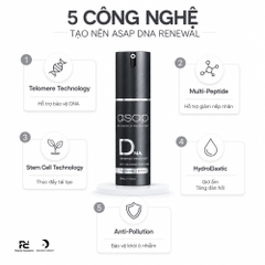ASAP DNA RENEWAL TREATMENT: Kem Tái Tạo Da Chuyên Sâu, Chống Lão Hóa & Bảo Vệ Toàn Diện