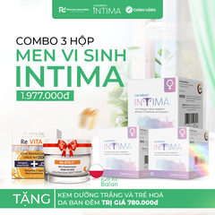LACTOBACT INTIMA / VIÊN UỐNG MEN VI SINH CHĂM SÓC SỨC KHOẺ CHO PHỤ NỮ (THUẦN CHAY)