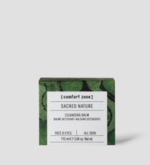 COMFORT ZONE SACRED NATURE CLEANSING BALM: Dầu Rửa Mặt Hữu Cơ - Sạch Sâu & Dịu Nhẹ Cho Mọi Loại Da