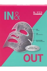 B:VID IN & OUT FACIAL MASK/ MẶT NẠ HÚT DẦU, SỢI BÃ NHỜN, MỤN ĐẦU ĐEN VÀ THU NHỎ LỖ CHÂN LÔNG