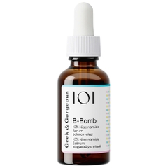 Geek & Gorgeous 101 B-Bomb (30ml) – Tinh Chất 10% Niacinamide, Zinc PCA & Sarcosine Kiểm Soát Dầu, Tinh Chỉnh Lỗ Chân Lông