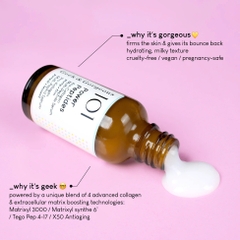 Geek & Gorgeous 101 Power Peptides (30ml) – Tinh Chất Dưỡng Ẩm, Tái Tạo Và Trẻ Hóa Làn Da Phức Hợp 4 Peptide Căng Bóng